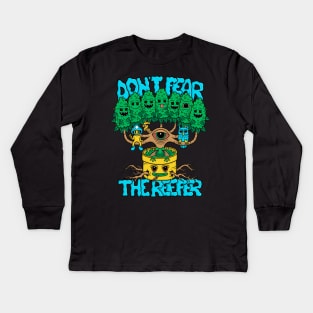 Reefer 420 Weed Kids Long Sleeve T-Shirt